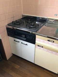 ビルトインガスコンロ交換工事　愛知県岡崎市　RS31M5H2SBW-13A - After