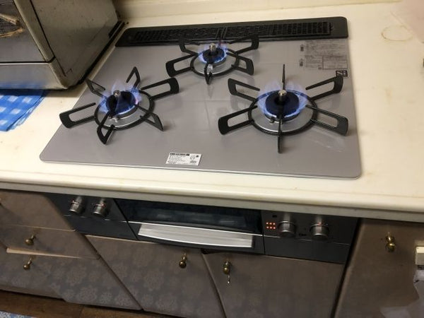ビルトインガスコンロ交換工事　千葉県船橋市　RHS31W23L7RSTW-13A