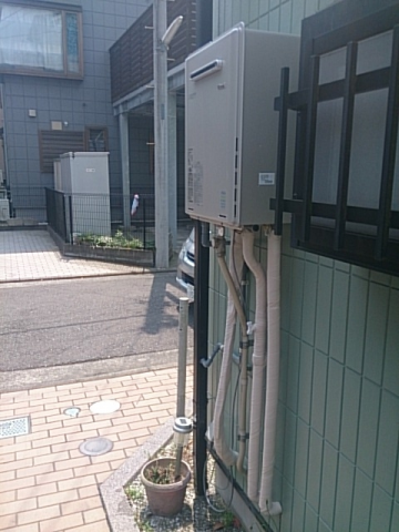 給湯器・浴室水栓（筒井）　神奈川県鎌倉市　RUF-E2405SAW-13A-set - After