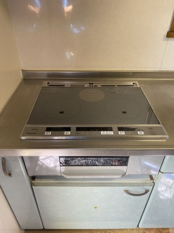 IHクッキングヒーター交換工事　宮崎県宮崎市　KZ-G32AST