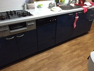 ビルトイン食洗機交換工事　富山県富山市　NP-45MD6S-sale - Before