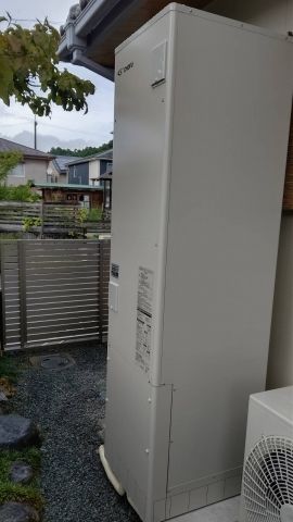 エコキュート交換工事　三重県伊賀市　EHP-3703AZ-set