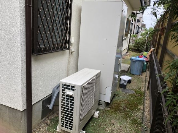 エコキュート 蛇口交換工事　大阪府泉南郡熊取町　EQ37VFV-set