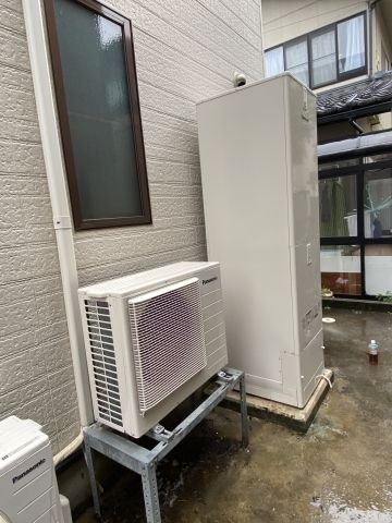 エコキュート交換工事　石川県白山市　HE-NS46JQS-set - After