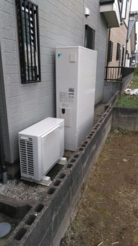 エコキュート交換工事　埼玉県白岡市　EQ37VFTV-set - After