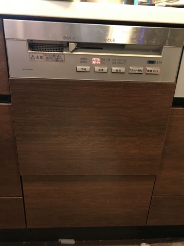 ビルトイン食洗機交換工事　神奈川県川崎市中原区　NP-45RS7K - Before