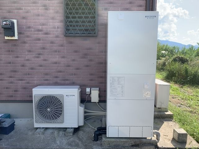 エコキュート交換工事　山梨県笛吹市　CHP-E46AY3-set - After
