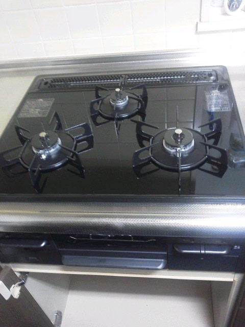 ガスコンロ交換工事　広島県広島市西区　N3WN6RWTS