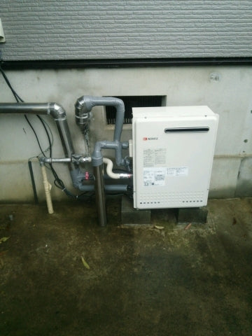 給湯器交換工事　岐阜県本巣郡北方町　GT-2450SARX-2BL-set