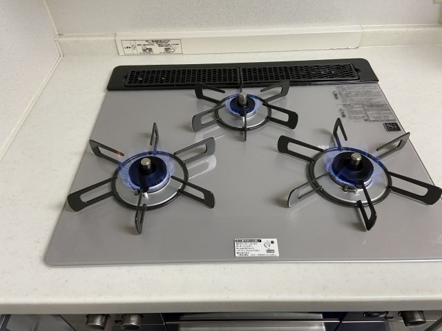 ビルトインガスコンロ交換工事　埼玉県さいたま市南区　RHS31W23L7RSTW-13A - After