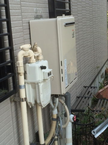 給湯器交換工事　岐阜県瑞穂市　RUF-A2400SAW-Aset13A