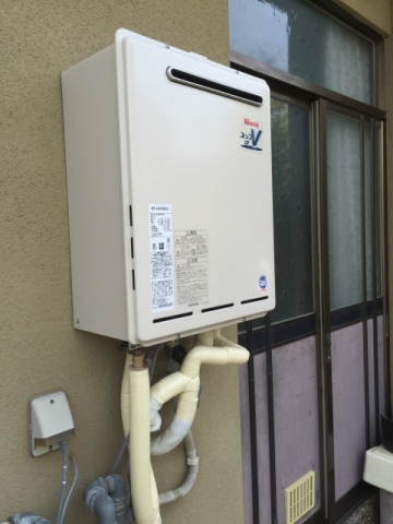 給湯器交換工事　奈良県奈良市　RUF-A2400SAW-Aset13A