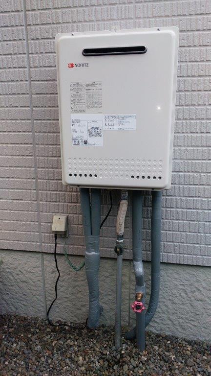 給湯器交換工事　大分県大分市　GT-2450SAWX-2BL-set - After