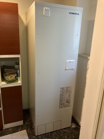 電気温水器交換工事　北海道札幌市豊平区　UWH-37X1SA2U-setC