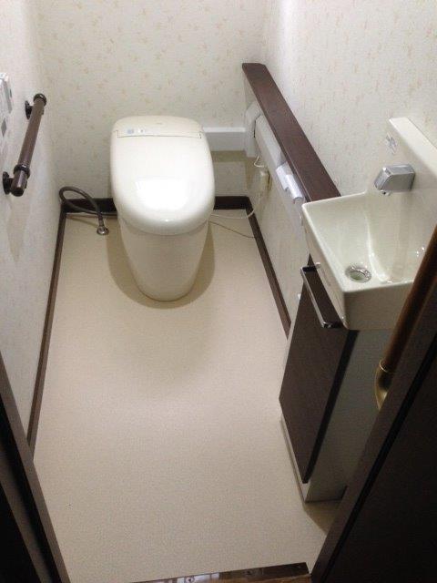 トイレ交換工事（CF）　福島県いわき市　00002