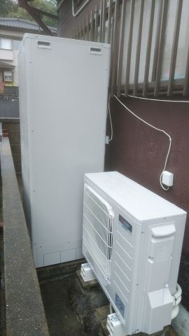 エコキュート交換工事　長崎県佐世保市　SRT-S375U-set