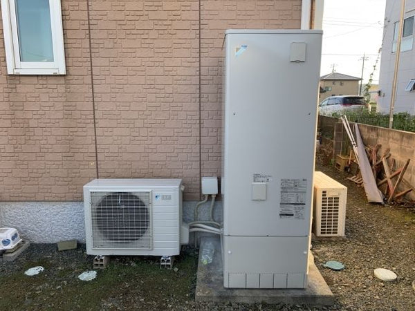 エコキュート交換工事　茨城県那珂市　EQN37VFV-set