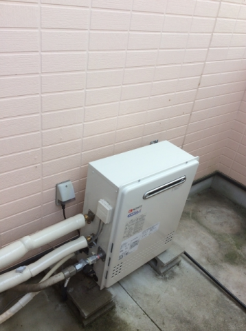 給湯器交換工事　兵庫県三木市　GT-C2452SARX-set-sal - After