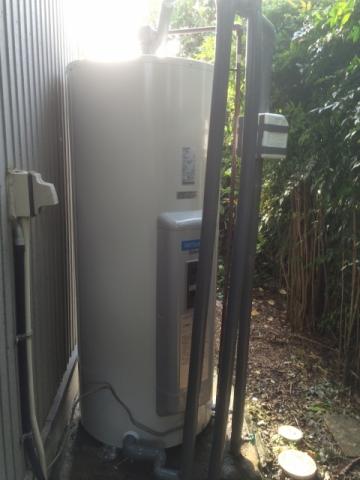 電気温水器交換工事　岐阜県岐阜市　SR-375C