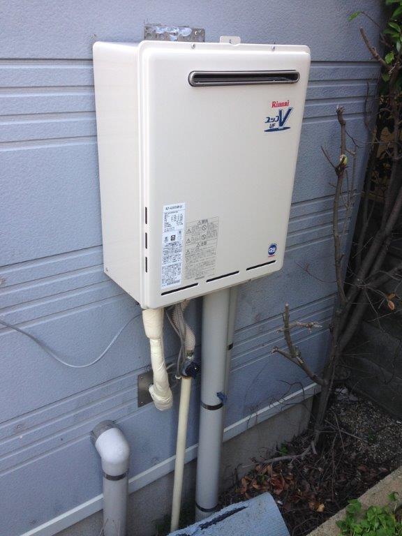 給湯器交換工事　新潟県新潟市江南区　RUF-A2400SAW-Aset13A