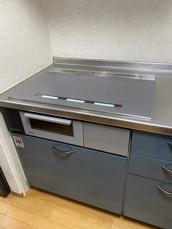 IHクッキングヒーター レンジフード交換工事　大阪府八尾市　KZ-YP77S