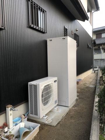 エコキュート交換工事　岡山県倉敷市　SRT-S375U-set