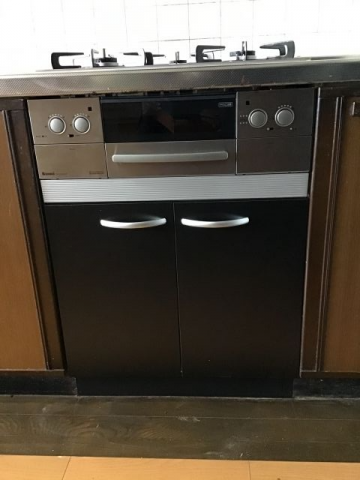ビルトインガスコンロ交換工事　宮城県石巻市　RHS31W23L8RSTW-13A - After