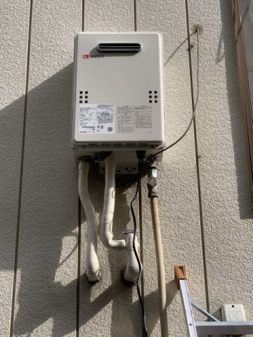 ガス給湯器交換工事　東京都中央区　GQ-1639WS-1-set-13A