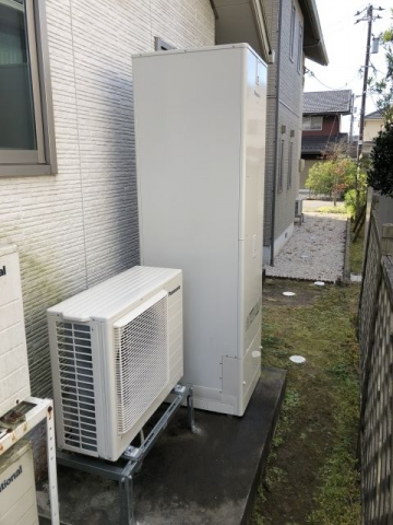 エコキュート交換工事　富山県射水市　HE-J46KQS-set