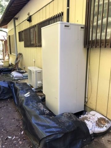 エコキュート交換工事　栃木県栃木市　EQ37VFV-setR