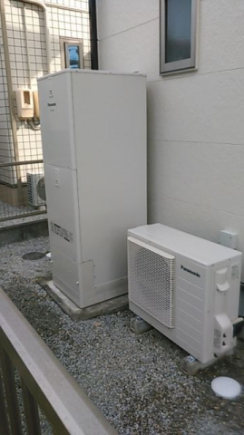 エコキュート交換工事　静岡県袋井市　HE-NS37JQS-set