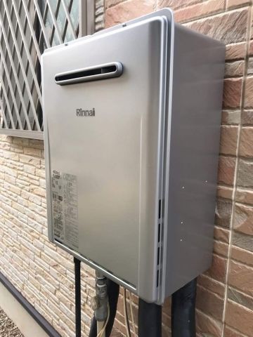 ガス給湯器交換工事　埼玉県深谷市　RUF-E2006SAW-set-LPG