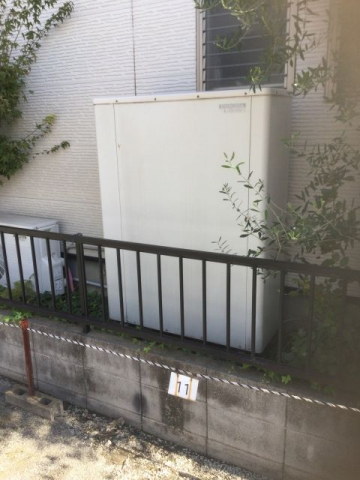エコキュート交換工事　広島県福山市　CHP-ED302AY3-setR - Before