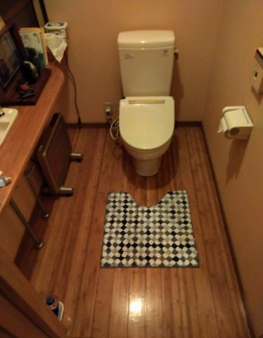 トイレ交換工事　熊本県熊本市南区　XCH3013WS - Before