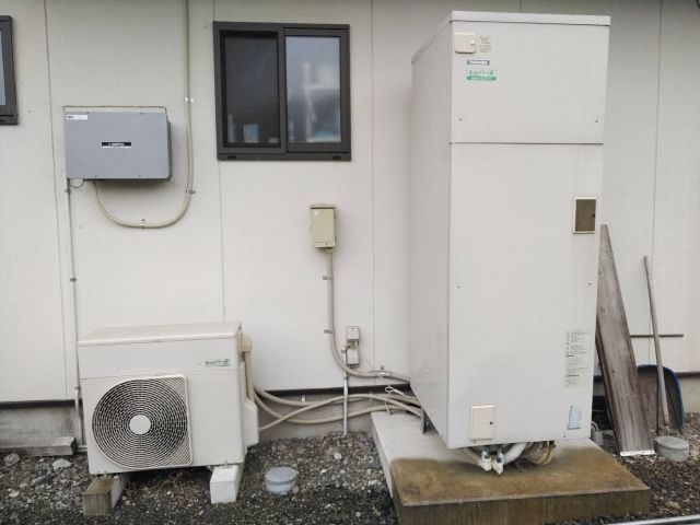 エコキュート交換工事　山梨県韮崎市　SRT-S555U-set - Before