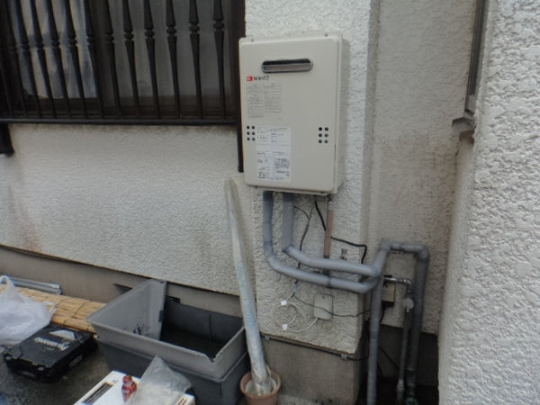 給湯器交換工事　長崎県長崎市　GQ-1639WS-set