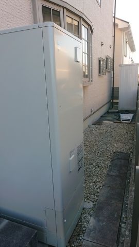 エコキュート交換工事　愛知県日進市　EQN37VFV-set - After
