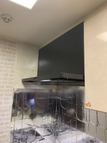 レンジフード ビルトインガスコンロ交換工事　神奈川県横浜市都筑区　RHS31W23L7RSTW-13A - After