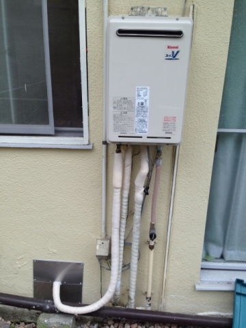 給湯器交換工事　埼玉県所沢市　RUJ-V2401W-A - After
