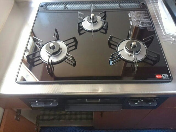 ガスコンロ交換工事（塩入）　神奈川県横浜市戸塚区　RS31W13B11R-BR-LPG