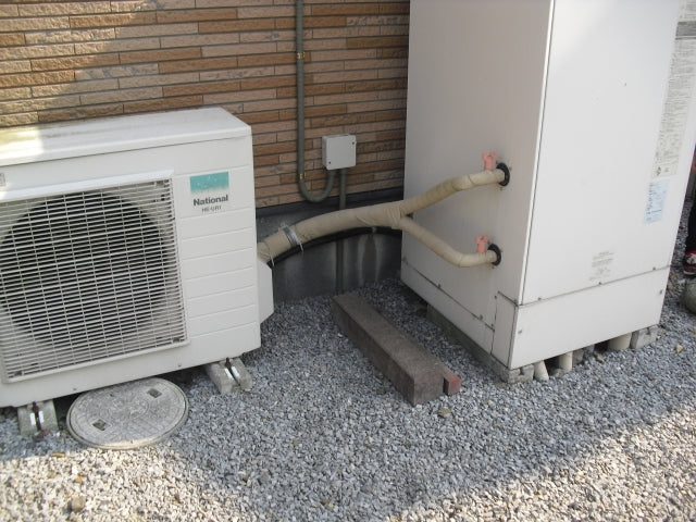 電気温水器・エコキュート交換工事　　群馬県館林市　HWH-FB373C - Before