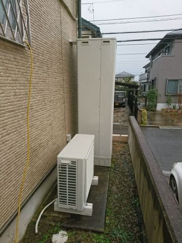 エコキュート交換工事　千葉県市原市　EQ46VFV-set - After