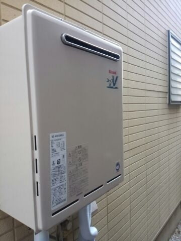 給湯器・エアコン取付工事(塩入）　神奈川県横浜市鶴見区　MSZ-GV364-W