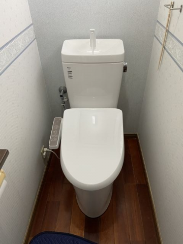 トイレ交換工事　東京都葛飾区　BC-ZA10AH-BW1-set1