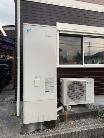 エコキュート交換工事　静岡県三島市　EQ37VFV-set