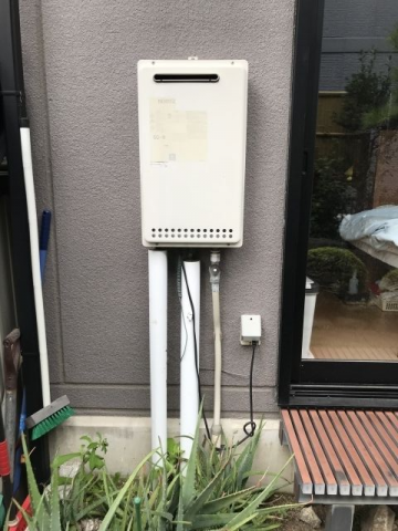 ガス給湯器交換工事　神奈川県相模原市中央区　GQ-1639WS-1 - Before