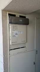 給湯器・エアコン交換工事（2名作業）　千葉県浦安市　GT-2050AWX-2BL