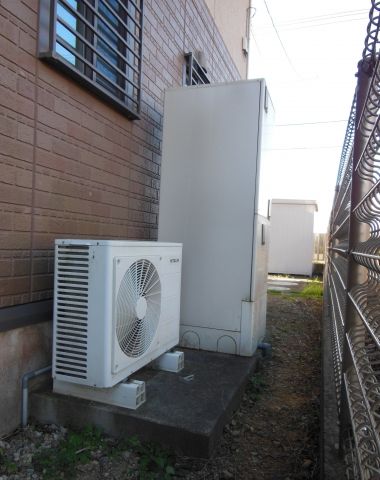 エコキュート交換工事　静岡県浜松市北区　BHP-F37SU-set - Before
