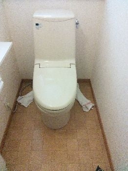トイレ交換工事　茨城県守谷市　XCH1101WS-sale - Before
