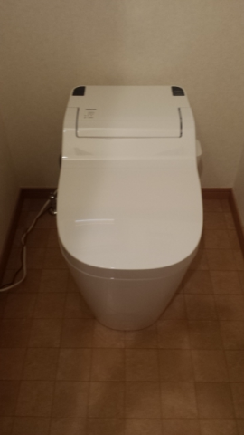 トイレ交換工事　茨城県守谷市　XCH1101WS-sale - After
